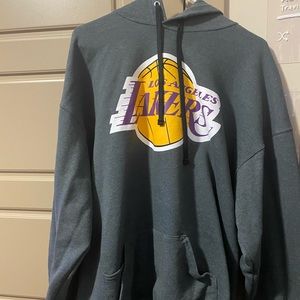 Los Angeles Lakers Gray Hoodie